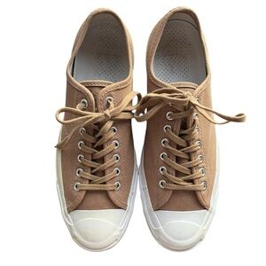 Converse Jack Purcell Ox Brown Tan Canvas Shoes Size Women’s 10